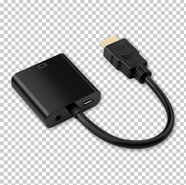 HDMI Adapter Electrical Cable VGA Connector Phone Connector PNG, Clipart, Adapter, Audio Signal, Cable, Computer Port, Electrical Cable Free PNG Download