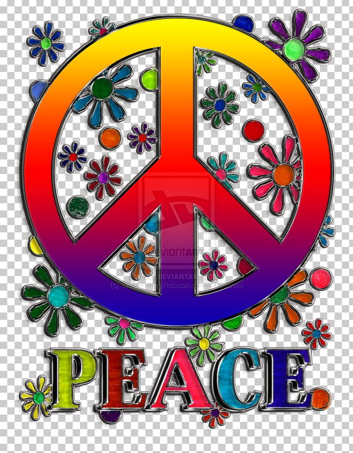 Peace Symbols Flower Sticker PNG, Clipart, Circle, Flower, Flower Power, Graphic Design, Hippie Free PNG Download