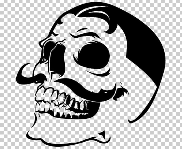 Sticker Skull Decal Tattoo Sketch PNG, Clipart, Adhesive, Artwork, Black, Black And White, Bone Free PNG Download