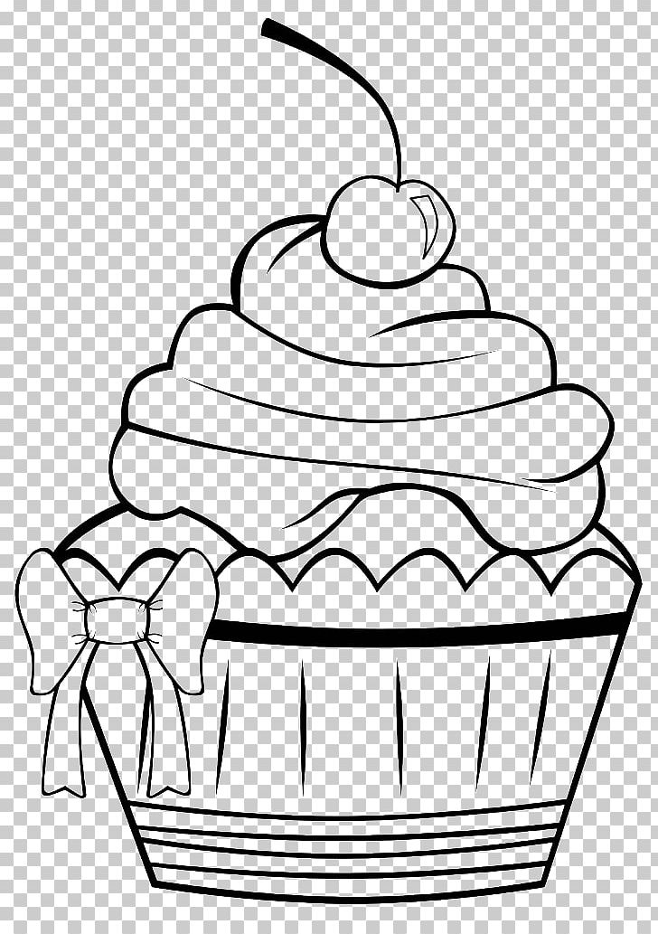 Cupcake Frosting & Icing Muffin Coloring Book PNG, Clipart, Amp, Artwork, Batter, Biscuits, Black And White Free PNG Download