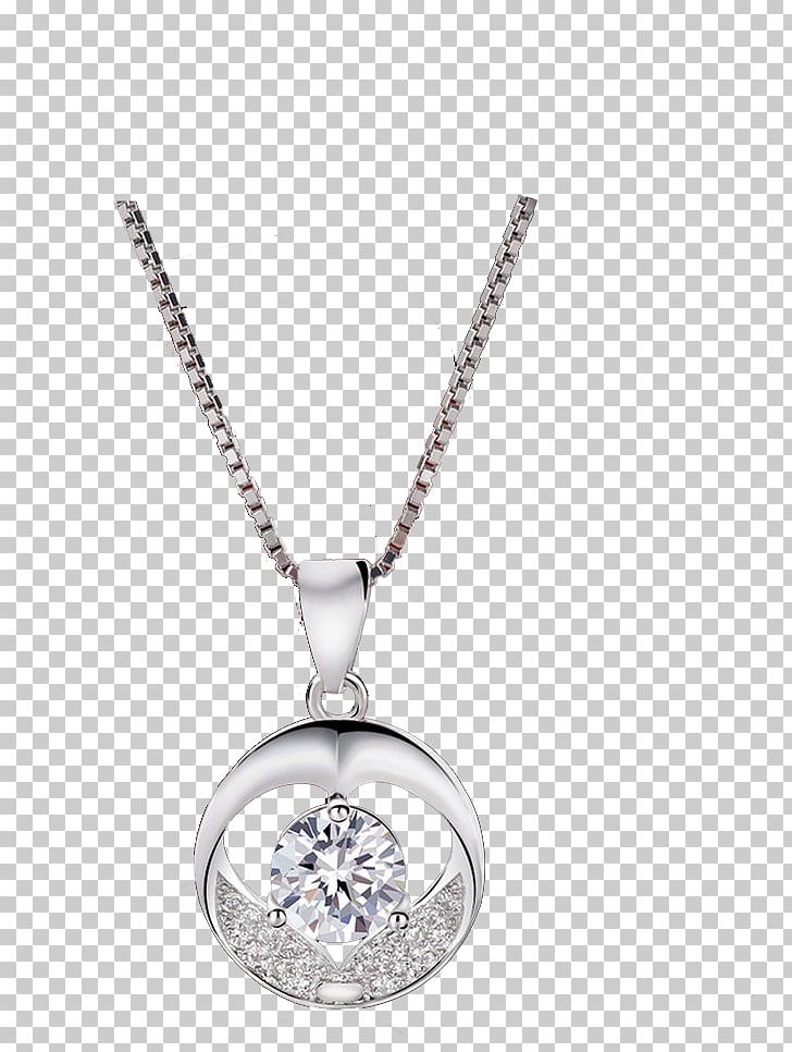 Earring Necklace Diamond Pendant Silver PNG, Clipart, Body Jewelry, Chain, Chopard, Designer, Diamonique Free PNG Download