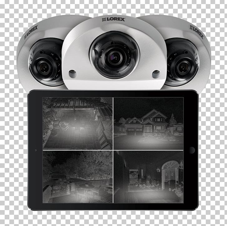 Wireless Security Camera Closed-circuit Television Lorex Technology Inc IP Camera PNG, Clipart, 720p, 1080p, Angle, Black And White, Camera Free PNG Download