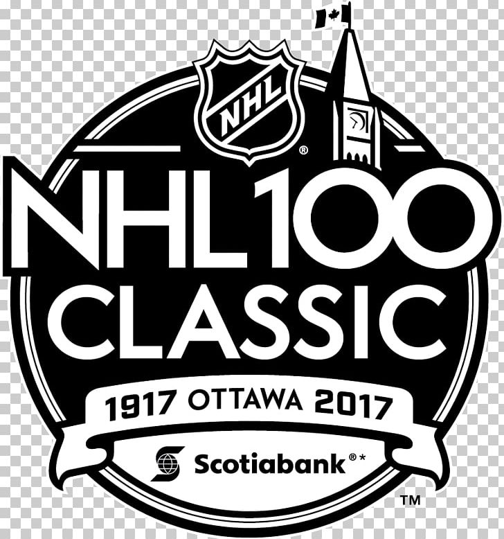 2017–18 NHL Season NHL 100 Classic Ottawa Senators Montreal Canadiens 2015 NHL Winter Classic PNG, Clipart, 2015 Nhl Winter Classic, Black And White, Brand, Label, Logo Free PNG Download