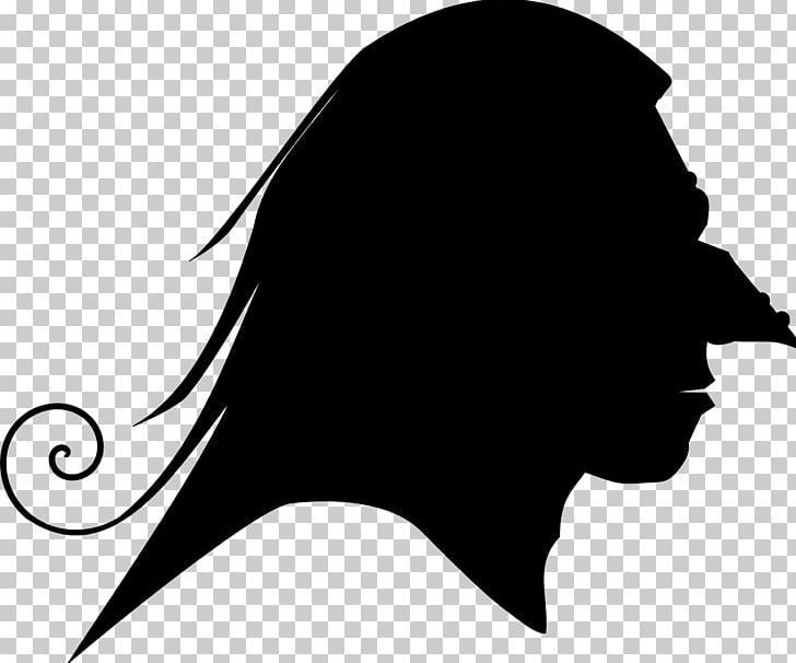 Silhouette Witchcraft PNG, Clipart, Animals, Black, Black And White, Download, Face Free PNG Download