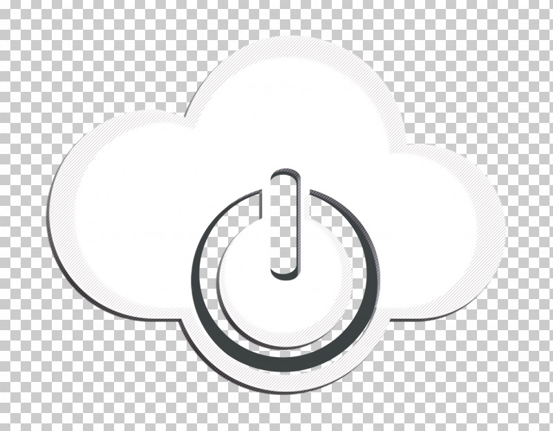 Cloud Icon Cloud Computing Icon Off Icon PNG, Clipart, Blackandwhite, Circle, Cloud Computing Icon, Cloud Icon, Line Free PNG Download