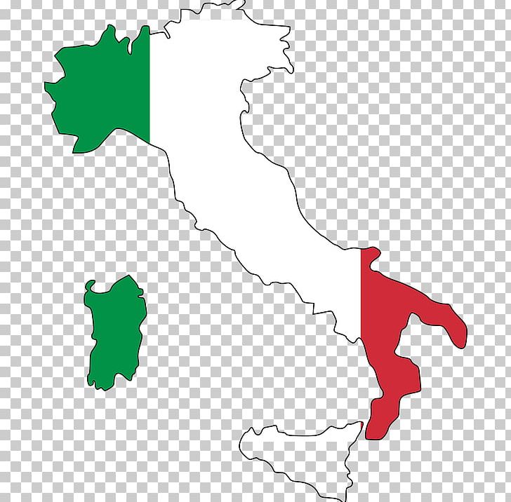 Flag Of Italy Map National Flag PNG, Clipart, Area, Blank Map, File Negara Flag Map, Flag, Flag Of Italy Free PNG Download