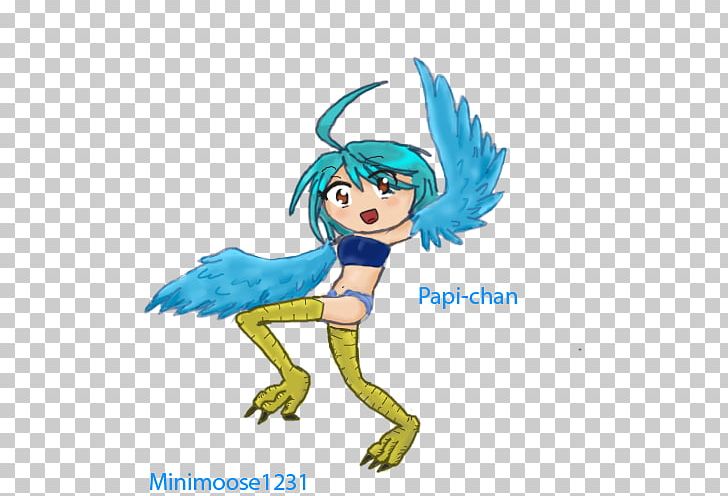 Monster Musume Bird Drawing Fan Art Character PNG, Clipart, Animals, Art, Beak, Bird, Cartoon Free PNG Download