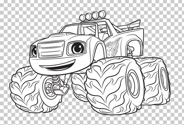 Darington Coloring Book Child Nickelodeon Nick Jr. PNG, Clipart, Angle, Artwork, Automotive Design, Auto Part, Black And White Free PNG Download