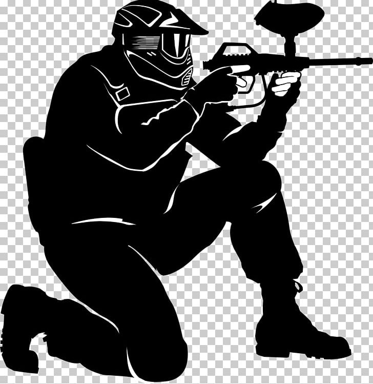 Paintball Guns Shooting Sport Game Birthday PNG, Clipart, Airsoft, Birthday, Black And White, Fictional Character, Firearm Free PNG Download
