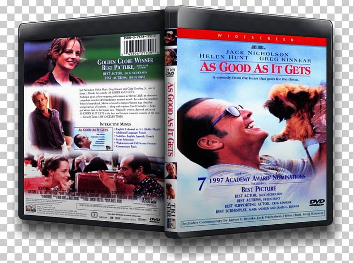 As Good As It Gets Poster James L. Brooks Online Shop Gigant.pl Display Advertising PNG, Clipart, Advertising, As Good As It Gets, Display Advertising, Dvd, Greg Kinnear Free PNG Download