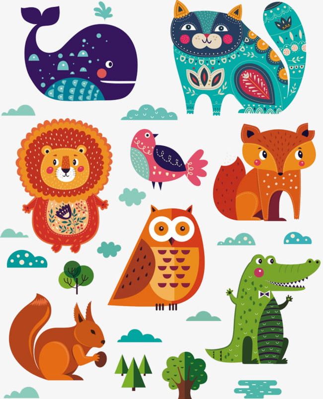 Watercolor Animals PNG, Clipart, Animal, Animals Clipart, Animals Clipart, Birdie, Cartoon Free PNG Download