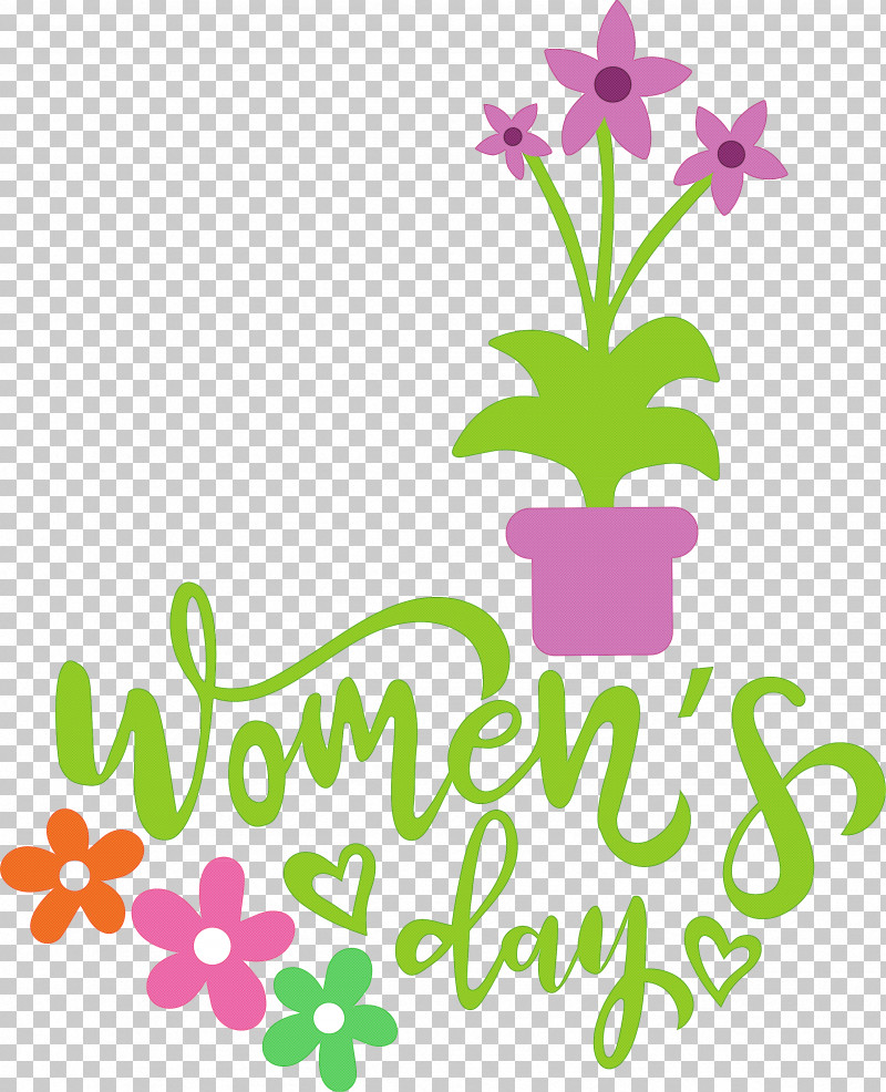 Womens Day Happy Womens Day PNG, Clipart, Cut Flowers, Floral Design, Flower, Green, Happy Womens Day Free PNG Download
