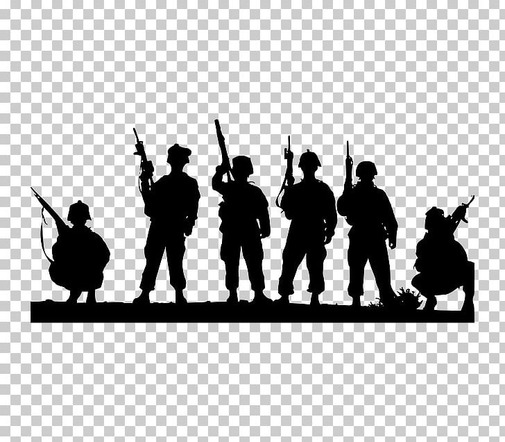 Soldier Military Base Army Silhouette PNG, Clipart, Army, Black And White, Drawing, Graphic Design, Infantry Free PNG Download
