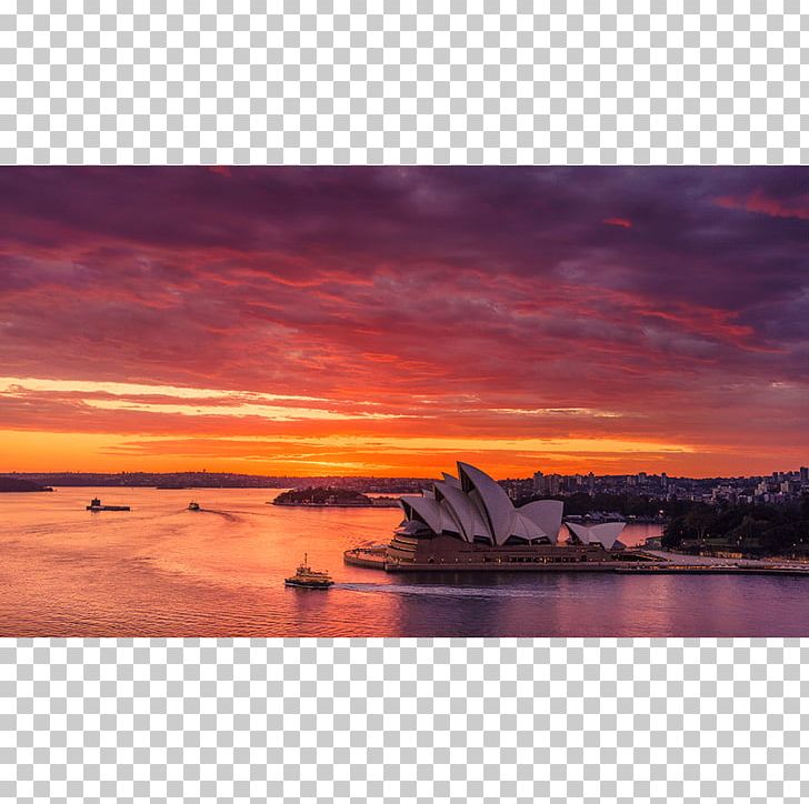 Sydney Opera House Port Jackson Sydney Harbour Bridge Garden Island PNG, Clipart, Afterglow, Art, Black And White, Calm, Dawn Free PNG Download