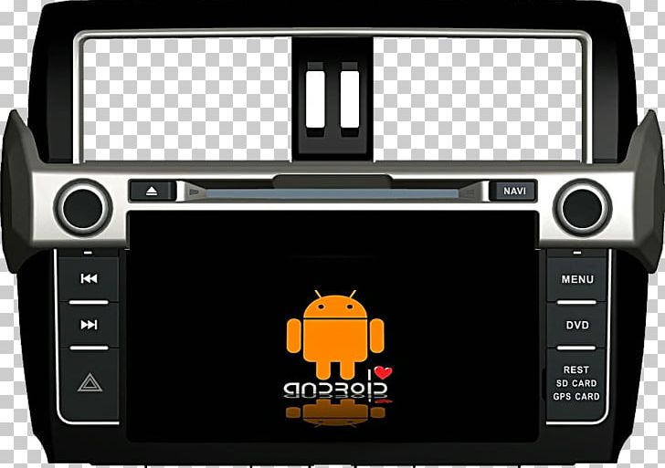 Toyota Land Cruiser Prado Car GPS Navigation Systems Sport Utility Vehicle PNG, Clipart, Android, Auto, Car, Compact Car, Dvd Free PNG Download
