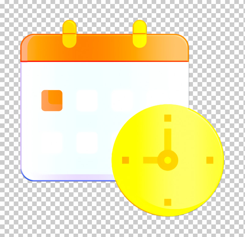Time Icon Calendar Icon PNG, Clipart, Calendar Icon, Meter, Time Icon, Yellow Free PNG Download