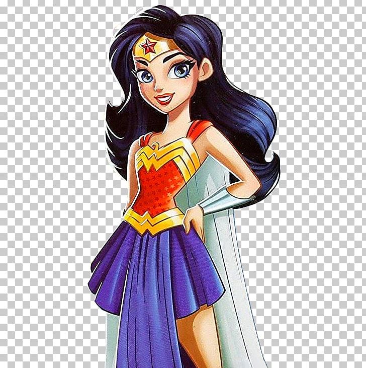 DC Super Hero Girls Wonder Woman Harley Quinn Batgirl Carol Danvers PNG, Clipart, Art, Black Hair, Brown Hair, Cartoon, Character Free PNG Download