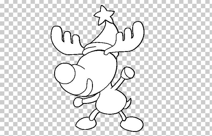 Reindeer Rudolph Drawing Christmas PNG, Clipart,  Free PNG Download