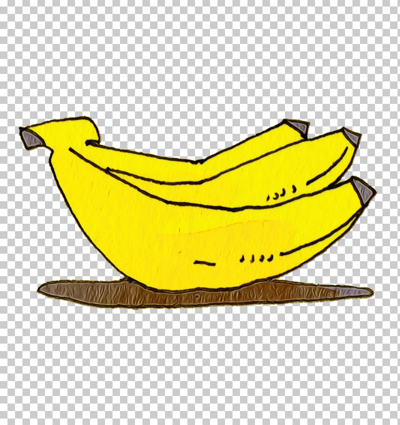 Banana Boat Angle Yellow Line PNG, Clipart, Angle, Banana, Boat, Boating, Cartoon Fruit Free PNG Download