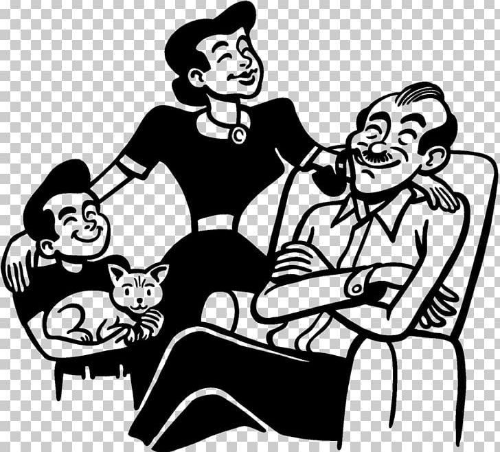 Family PNG, Clipart, Arm, Art, Artwork, Black And White, Cartoon Free PNG Download