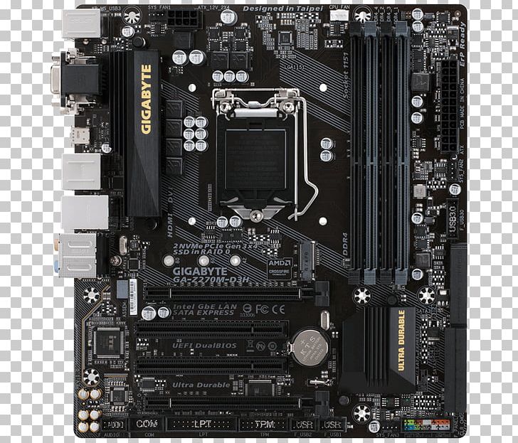 Intel LGA 1151 MicroATX Gigabyte Technology Motherboard PNG, Clipart, Atx, Compute, Computer, Computer Accessory, Computer Case Free PNG Download