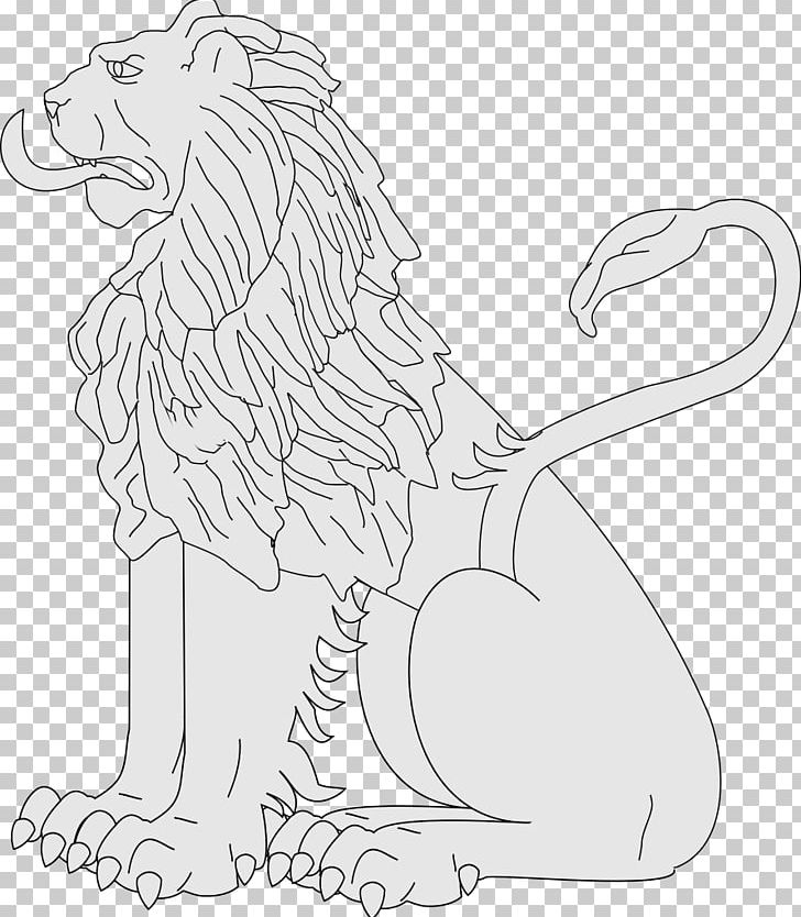 Lion Cat /m/02csf Drawing PNG, Clipart, Art, Artwork, Big Cat, Big Cats, Black And White Free PNG Download