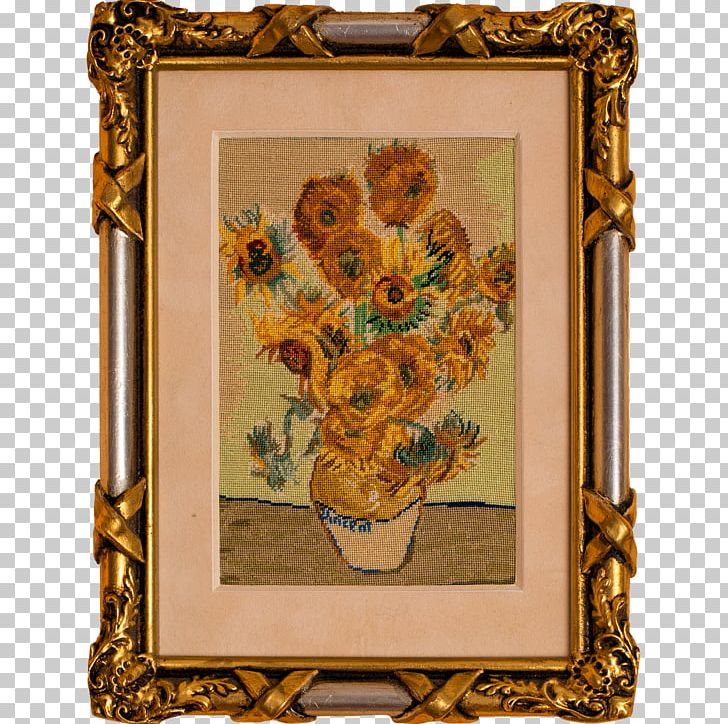 Needlepoint Sunflowers Embroidery Thread Stitch PNG, Clipart, Art, Canvas, Embroidery, Embroidery Thread, Flower Free PNG Download
