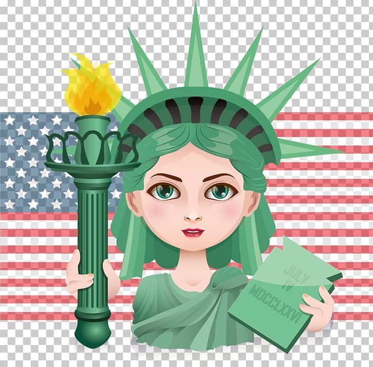 Statue Of Liberty Illustration PNG, Clipart, American Flag, Art, Cartoon, Clip Art, Decorative Patterns Free PNG Download