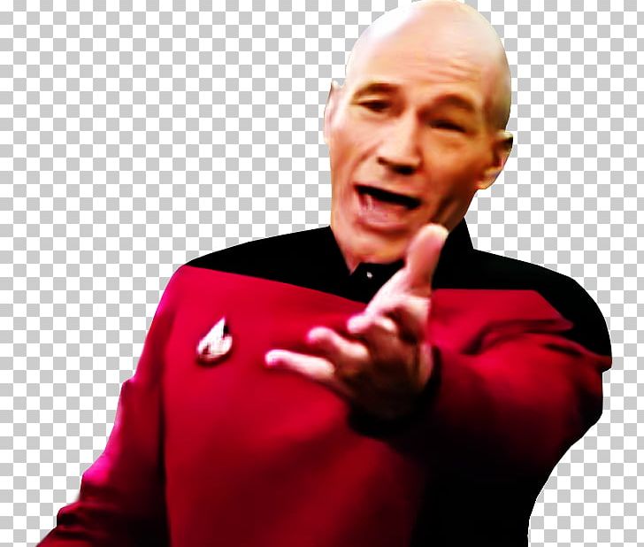 Jean-Luc Picard YouTube Star Trek Film Meme PNG, Clipart, Chin, Facepalm, Film, Finger, Internet Meme Free PNG Download