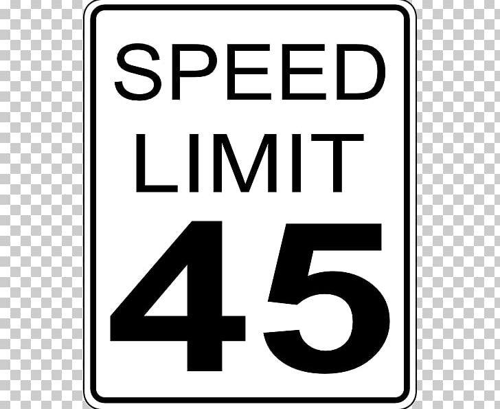 Speed Limit Traffic Sign Road PNG, Clipart, Angle, Area, Black, Black And White, Brand Free PNG Download