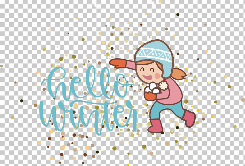 Hello Winter Welcome Winter Winter PNG, Clipart, Behavior, Cartoon, Character, Happiness, Hello Winter Free PNG Download