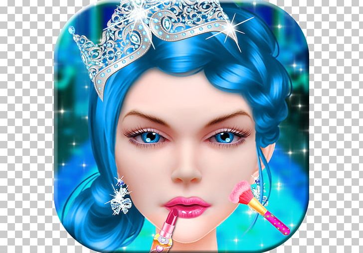 Ice Queen: Beauty Makeup Salon Games For Girls Princess Beauty Salon PNG, Clipart, Android, Beauty Makeup, Blue, Cake Maker, Cheek Free PNG Download