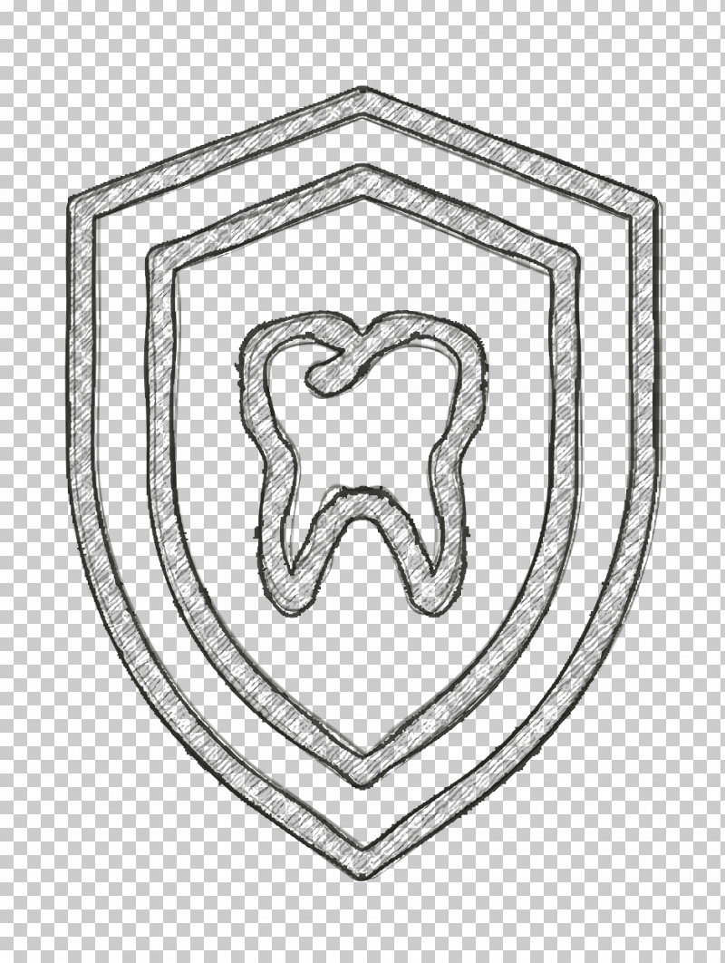 Shield Icon Dentistry Icon PNG, Clipart, Dentistry Icon, Line Art, Shield Icon, Symbol, White Free PNG Download