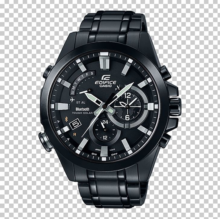 Casio EDIFICE TIME TRAVELLER EQB-501 Watch Casio EQB-500D-1A PNG, Clipart, Analog Watch, Black, Brand, Casio, Casio Edifice Free PNG Download
