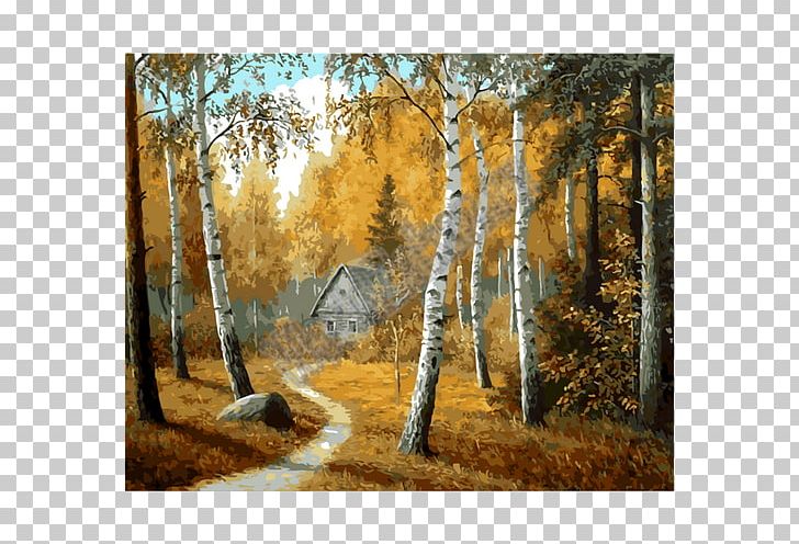 Oil Painting Painter Art PNG, Clipart, Art, Autumn, Biome, Birch, Birch Family Free PNG Download
