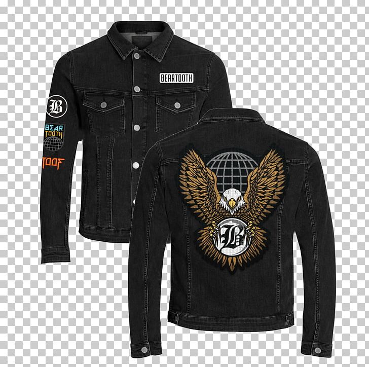 Leather Jacket T-shirt Denim Sleeve PNG, Clipart, Black Denim Jacket, Bluza, Brand, Button, Denim Free PNG Download