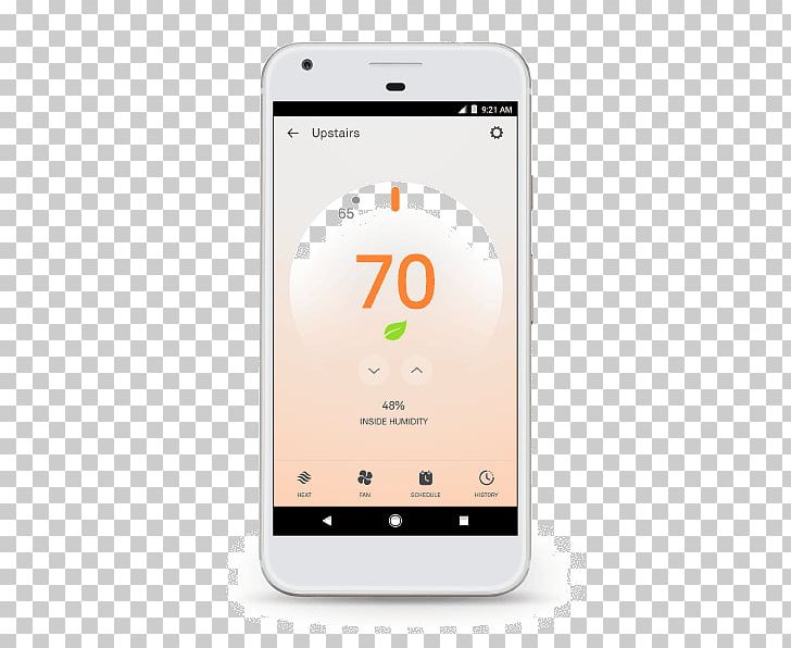 Smartphone Feature Phone Smart Thermostat Nest Labs PNG, Clipart, Communication Device, Electrical Switches, Electrical Wires Cable, Electronic Device, Gadget Free PNG Download