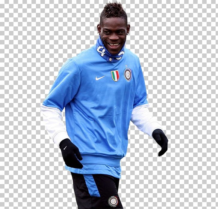 Mario Balotelli Hoodie T-shirt Manchester City F.C. Team Sport PNG, Clipart, Blue, Clothing, Electric Blue, Hood, Hoodie Free PNG Download