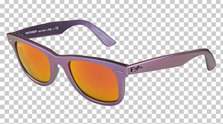 Ray-Ban Wayfarer Ray-Ban Original Wayfarer Classic Aviator Sunglasses PNG, Clipart, Aviator Sunglasses, Fashion, Glasses, Orange, Purple Free PNG Download