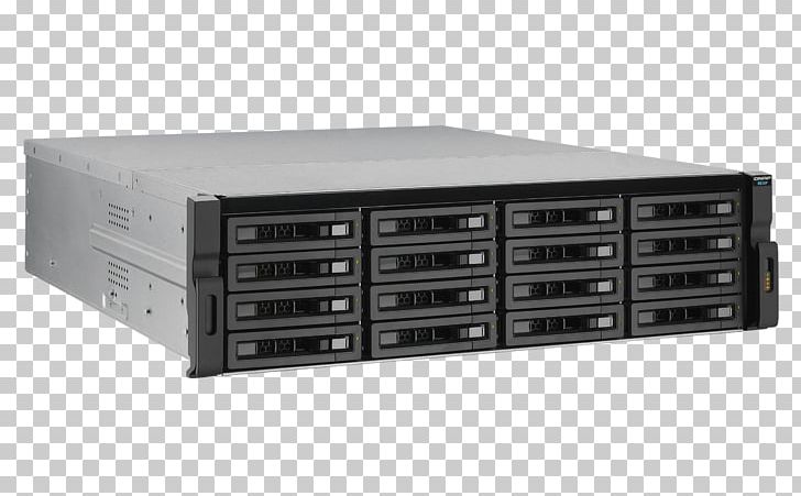 QNAP REXP-1220U-RP QNAP TVS-EC1680U-SAS-RP 16-Bay Diskless NAS Server PNG, Clipart,  Free PNG Download