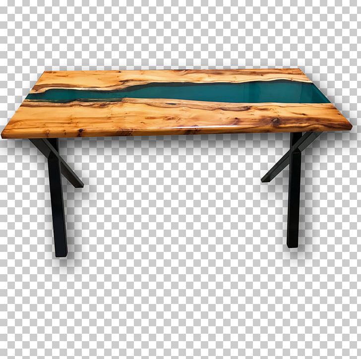 Table Desk River Wood Live Edge PNG, Clipart, Angle, Coffee Table, Coffee Tables, Desk, English Yew Free PNG Download