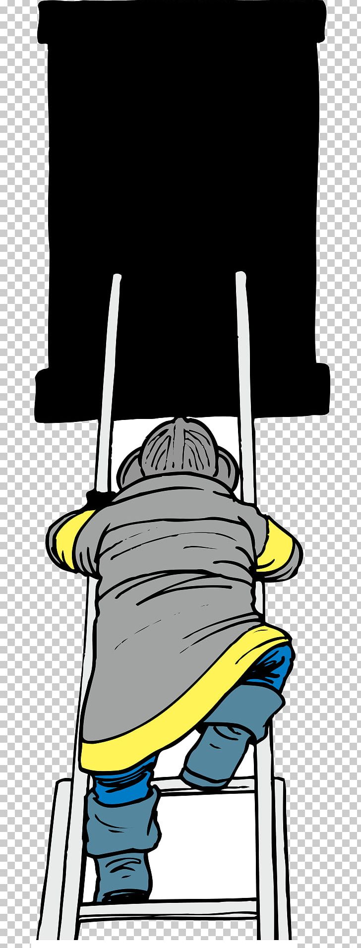 Laborer Ladder PNG, Clipart, Art, Black And White, Cartoon, Cartoon Ladder, Climb Free PNG Download