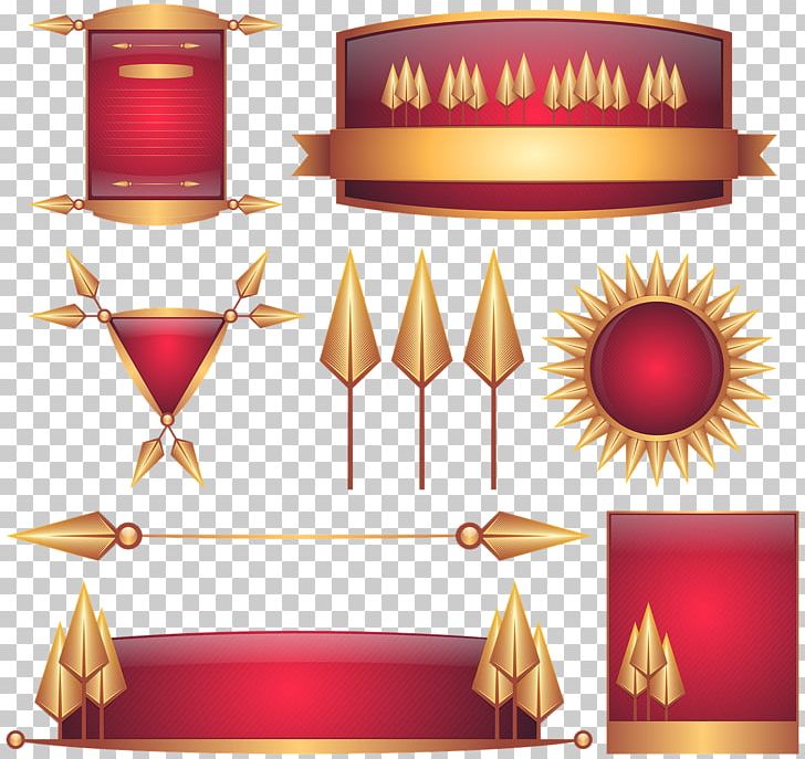 Gold Red Yellow Color PNG, Clipart, Badge, Brand, Color, Computer Icons, Decorative Free PNG Download