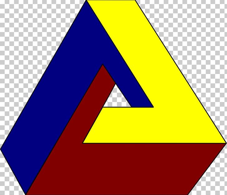 Penrose Triangle Optical Illusion Optics PNG, Clipart, Angle, Area, Art, Brand, Geometry Free PNG Download