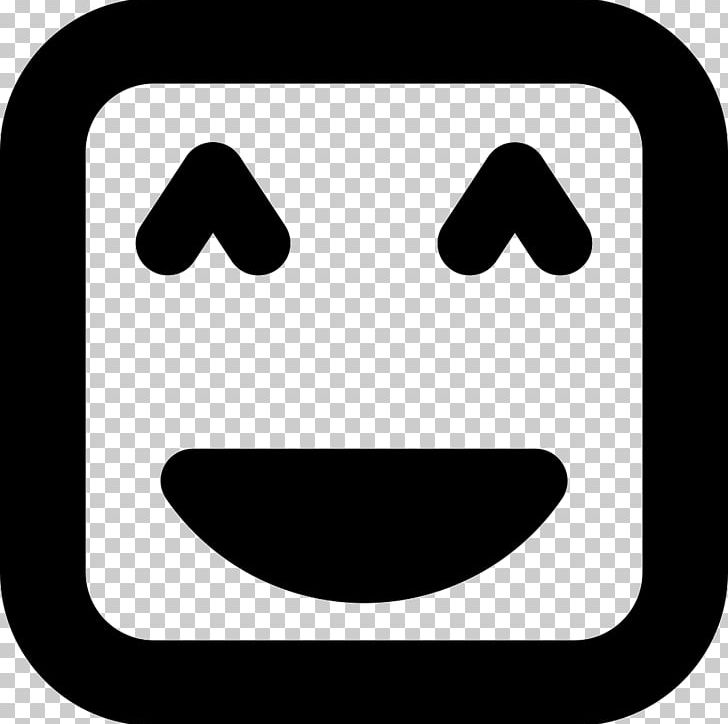 Smiley Square Face Eye PNG, Clipart, Animaatio, Black, Black And White, Computer Icons, Emoticon Free PNG Download