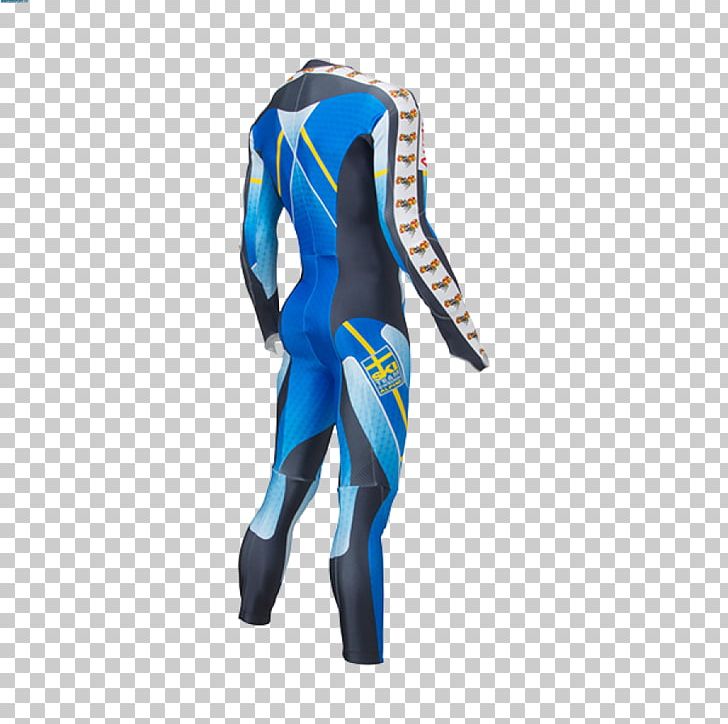 Ski Team Sweden Alpine Skiing Wetsuit PNG, Clipart, Alpine Skiing, Blue, Costume, Electric Blue, Joint Free PNG Download