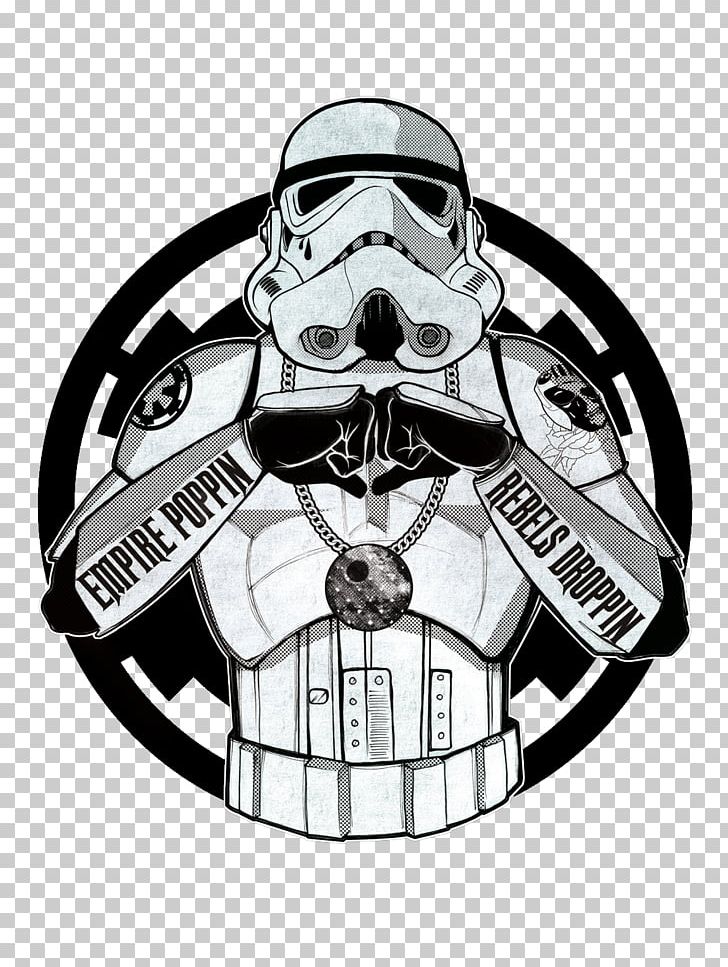 Stormtrooper T-shirt Star Wars Printing Sith PNG, Clipart, 501st Legion, Black And White, Fantasy, Fictional Character, Galactic Empire Free PNG Download