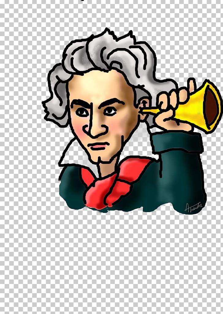 Cartoon Beethoven Clipart - cartoon media