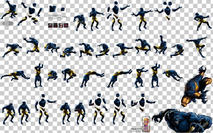 Marvel: Avengers Alliance Beast Black Panther Sprite PlayStation PNG, Clipart, Avengers, Beast, Bird, Fauna, Fictional Characters Free PNG Download