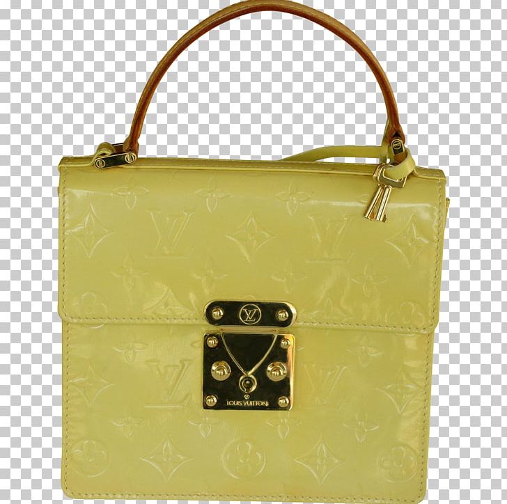 Handbag Yellow Leather PNG, Clipart, Accessories, Bag, Baggage, Beige, Brand Free PNG Download